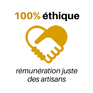 100% ethical, fair remuneration of craftsmen