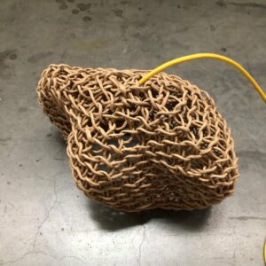 PAPER FIBER SUSPENSION WITH CABLE